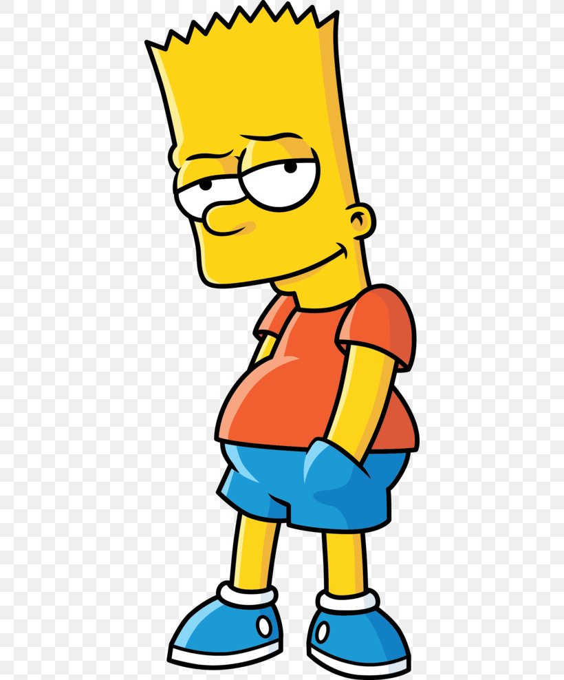 Bart Simpson Marge Simpson Homer Simpson Lisa Simpson Simpson Family, PNG, 400x988px, Bart Simpson, Area, Art, Artwork, Black And White Download Free