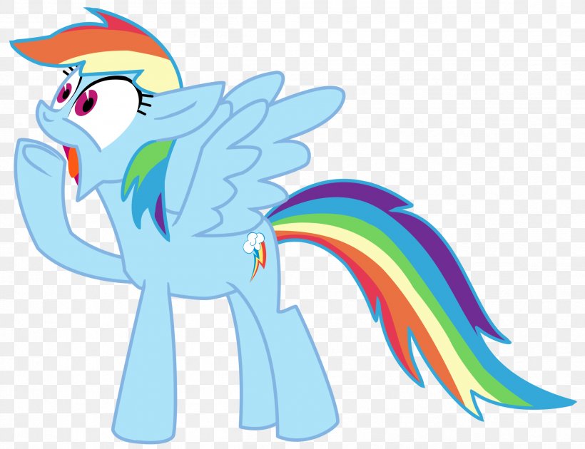 Rainbow Line, PNG, 2521x1937px, Horse, Animal, Animal Figure, Cartoon, Livestock Download Free