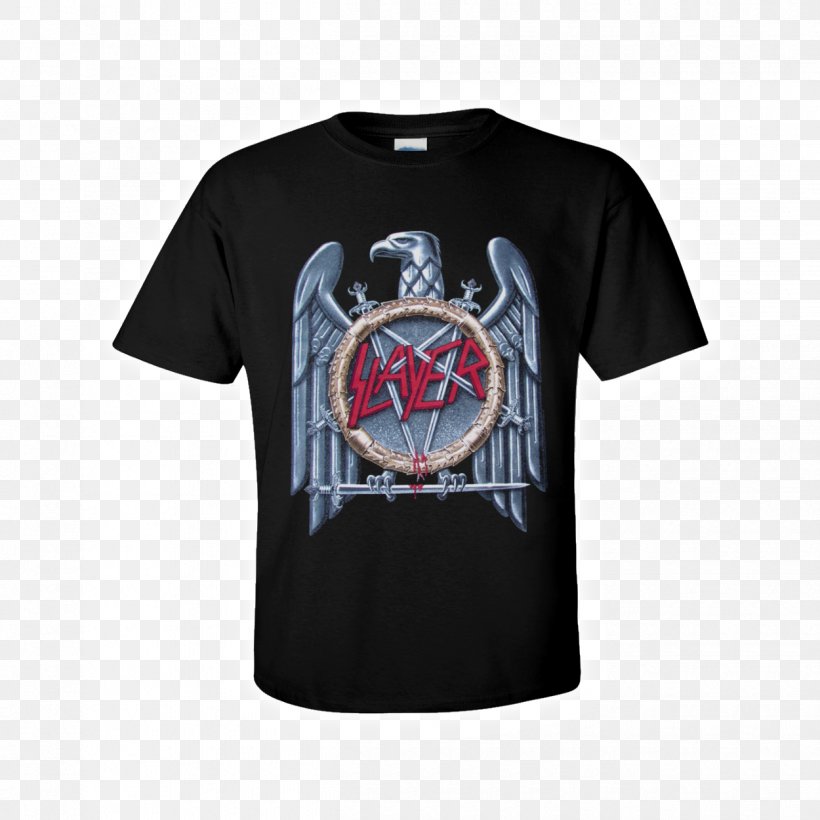 Slayer Huntington Park T-shirt Thrash Metal Seasons In The Abyss, PNG, 1250x1250px, Watercolor, Cartoon, Flower, Frame, Heart Download Free