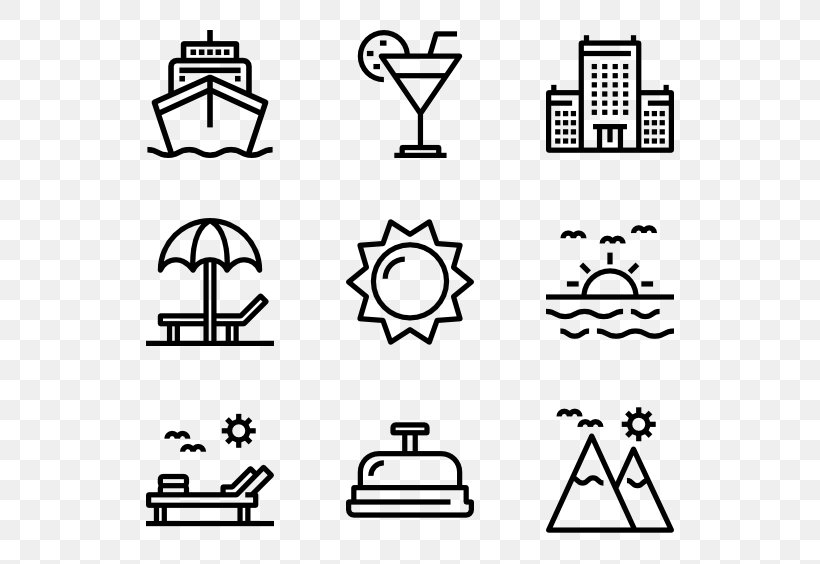 Icon Design Drawing Clip Art, PNG, 600x564px, Icon Design, Area, Art, Black, Black And White Download Free
