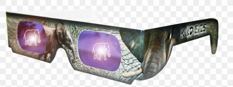 Goggles Glasses Light Holography 3D Film, PNG, 2048x763px, 3d Film, Goggles, Animal, Elephant, Eye Download Free