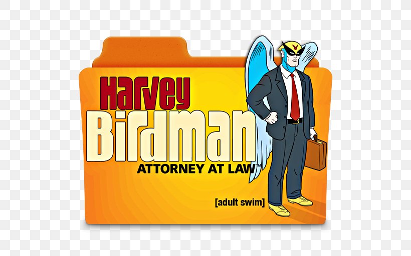 Harvey Birdman Adult Swim Television Show Animated Cartoon, PNG, 512x512px, Adult Swim, Advertising, Animated Cartoon, Area, Birdman And The Galaxy Trio Download Free