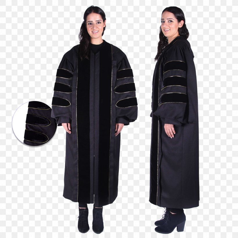 Academic Dress Robe University Of California, Santa Cruz University Of California, Riverside Doctorate, PNG, 1920x1920px, Academic Dress, Coat, Doctor Of Philosophy, Doctorate, Fur Download Free