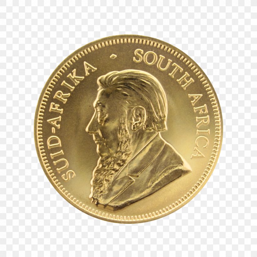 Gold Coin Gold Coin Krugerrand Silver, PNG, 1200x1200px, Coin, Africa, Bronze Medal, Cash, Currency Download Free