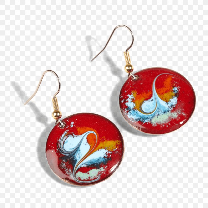 Earring Jewellery Craft Gold Vitreous Enamel, PNG, 900x900px, Earring, Christmas, Christmas Ornament, Craft, Earrings Download Free