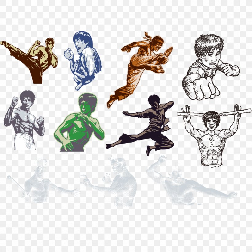 Kung Fu Chinese Martial Arts, PNG, 1000x1000px, Kung Fu, Art, Bruce Lee, Chinese Martial Arts, Designer Download Free