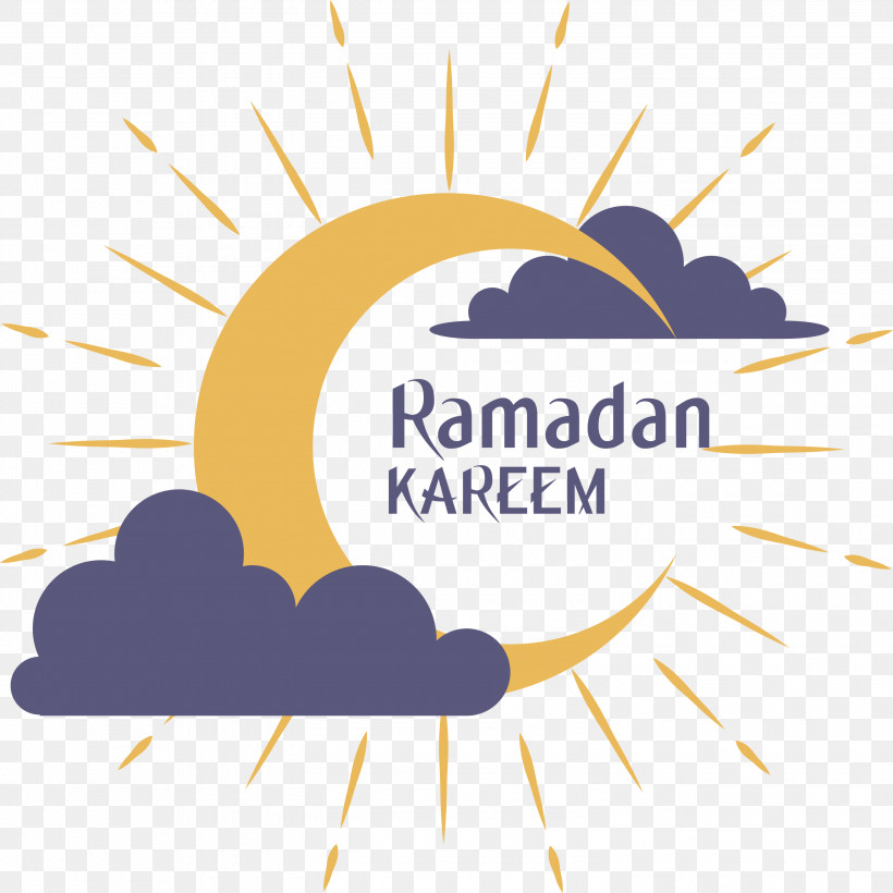 Ramadan Kareem, PNG, 3000x3000px, Ramadan Kareem, Drawing, Flat Design, Line Art, Logo Download Free