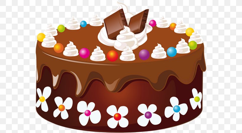 Birthday Cake Chocolate Cake Wedding Cake Clip Art, PNG, 580x450px, Birthday Cake, Baked Goods, Baking, Birthday, Buttercream Download Free