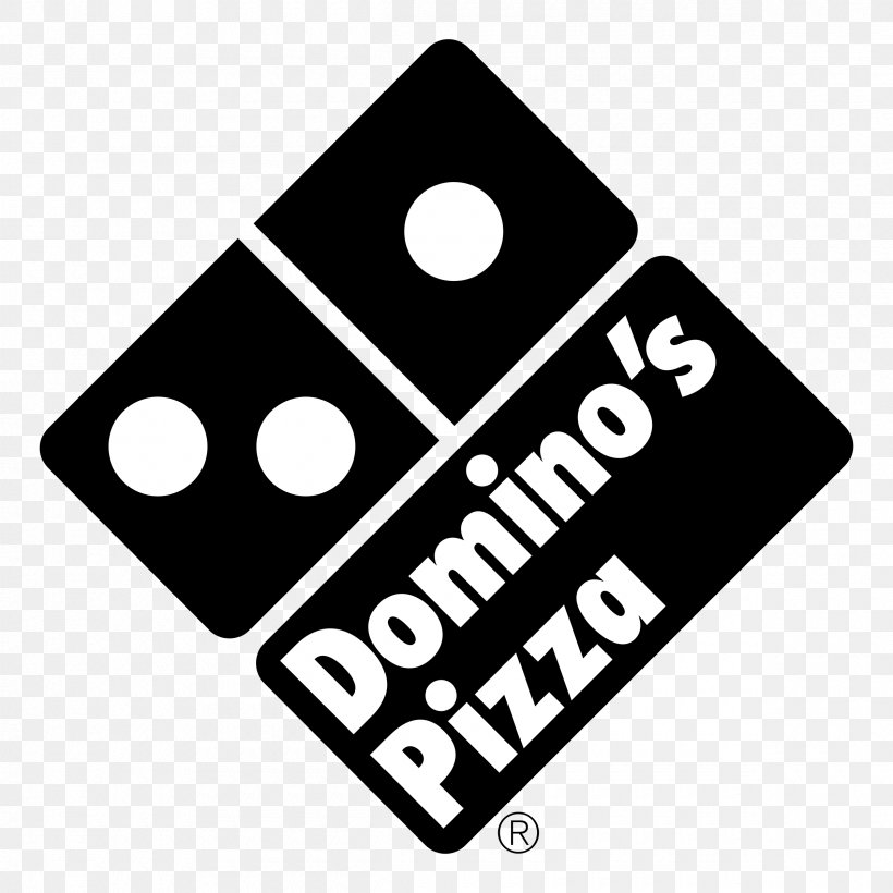 Domino's Pizza Logo Clip Art Silhouette, PNG, 2400x2400px, Pizza, Brand, Drawing, Glasgow, Logo Download Free