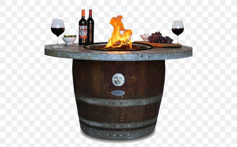 Table Fire Pit Wine Fireplace Flame, PNG, 512x512px, Table, Bar Stool, Barrel, Fire, Fire Glass Download Free