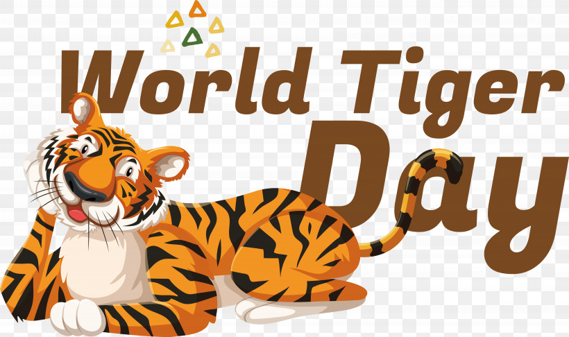 Tiger Cartoon Cat Logo Small, PNG, 7027x4168px, Tiger, Biology, Cartoon, Cat, Logo Download Free