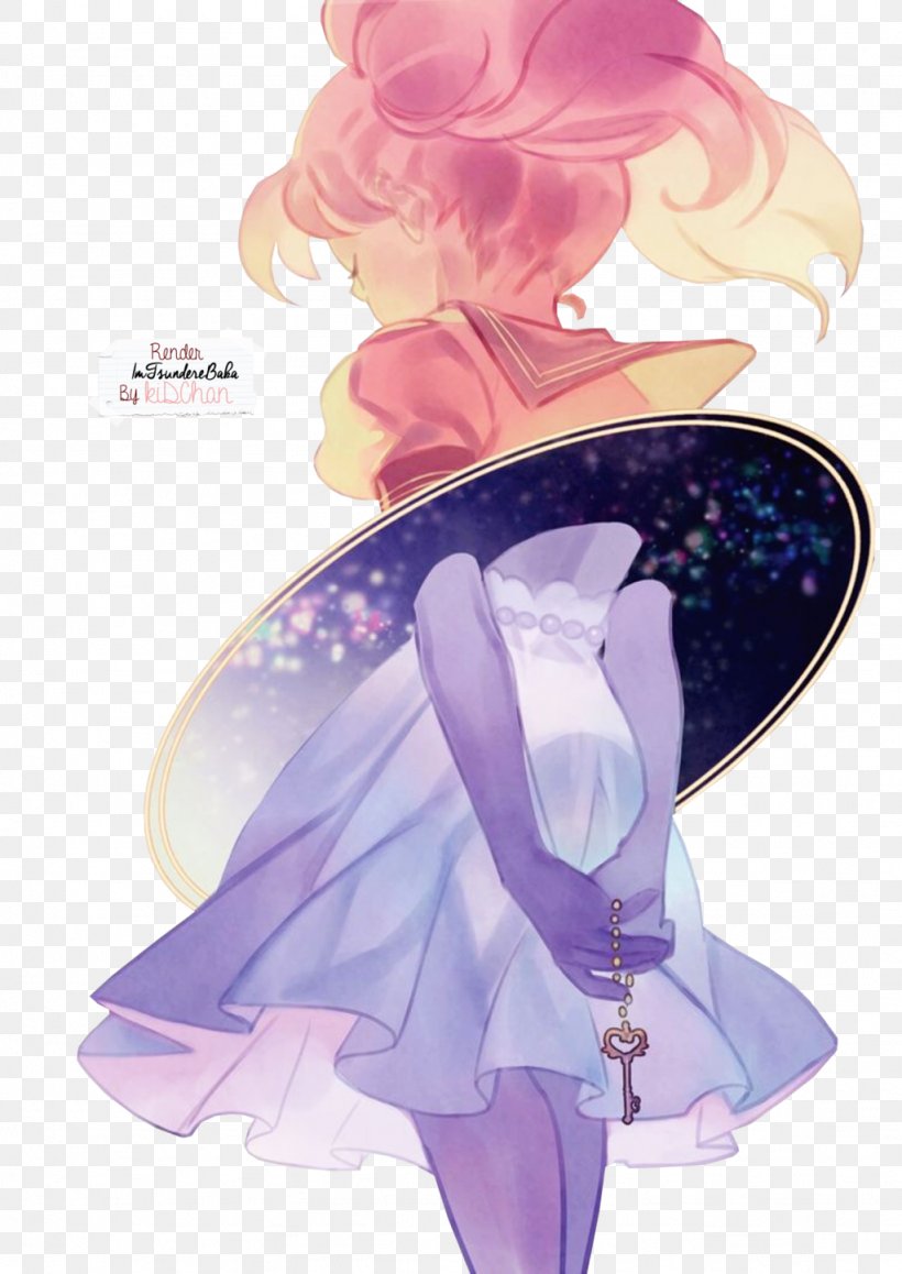 Chibiusa Sailor Moon Sailor Senshi Fan Art, PNG, 1024x1447px, Watercolor, Cartoon, Flower, Frame, Heart Download Free