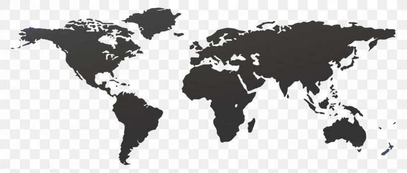 World Map Globe, PNG, 1224x520px, World, Atlas, Black, Black And White, Cattle Like Mammal Download Free