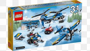 Helicopter - LEGO 31049 Creator Twin Spin Helicopter Lego Creator Amazon.com PNG
