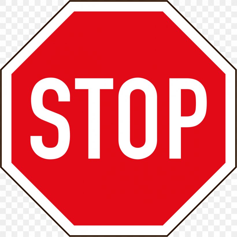Stop Sign Traffic Sign Yield Sign, PNG, 1200x1200px, Stop Sign, Area, Brand, Driving, Logo Download Free