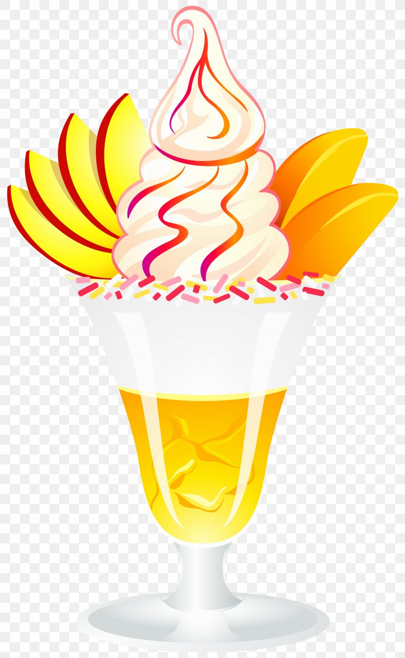 Sundae Ice Cream Peaches And Cream Dessert Clip Art, PNG, 4309x7000px, Sundae, Cocktail, Cream, Cuisine, Dairy Product Download Free