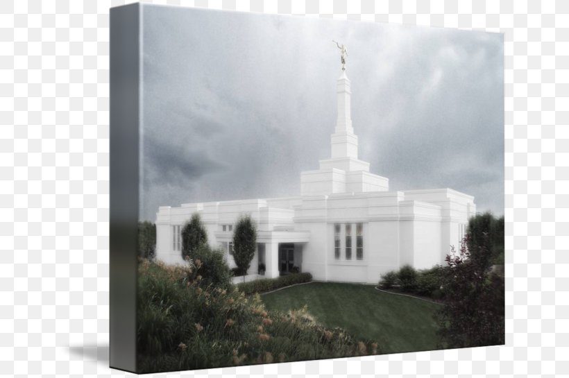 Chapel Gallery Wrap Palmyra New York Temple Canvas Art, PNG, 650x545px, Chapel, Art, Building, Canvas, Church Download Free