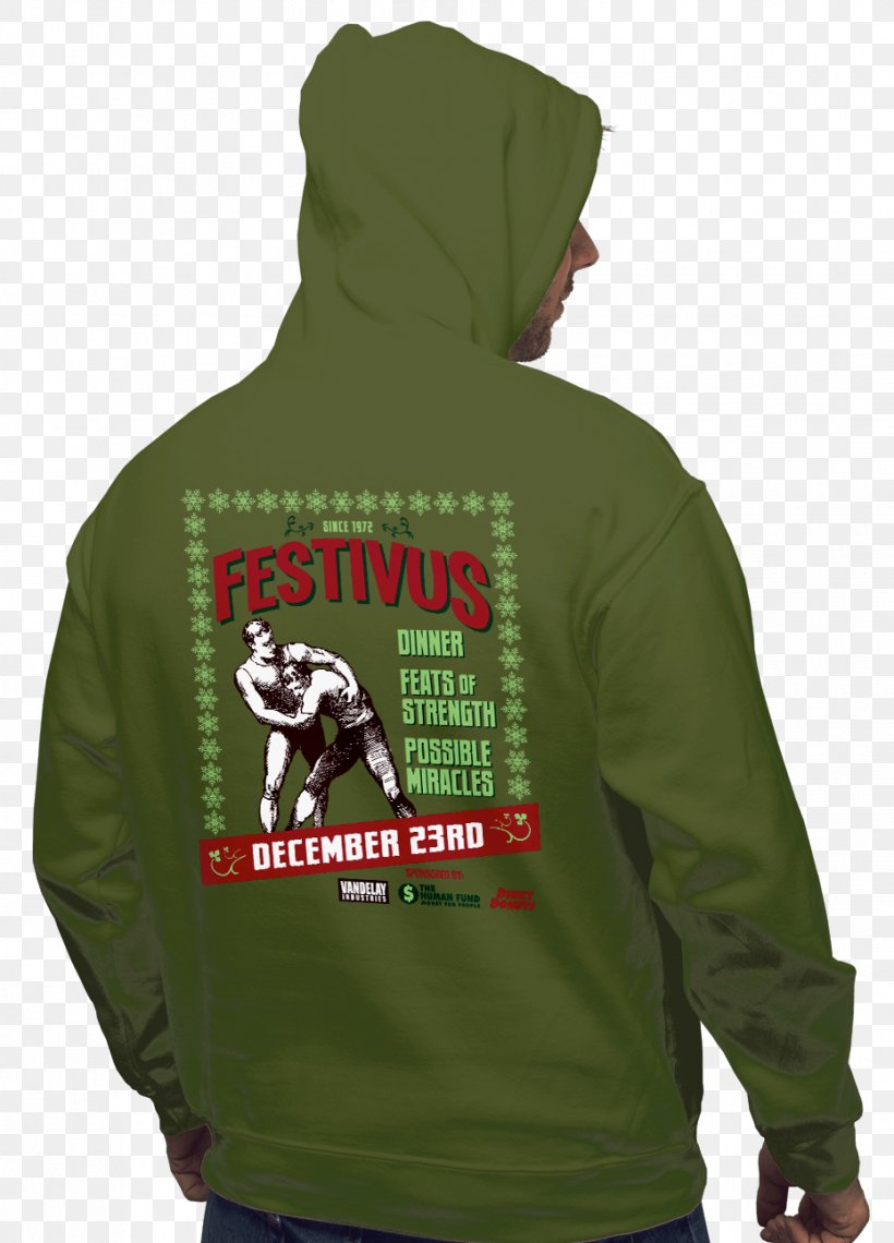 Hoodie T-shirt Christmas Festivus, PNG, 930x1294px, Hoodie, Brand, Christmas, Clothing, Festivus Download Free