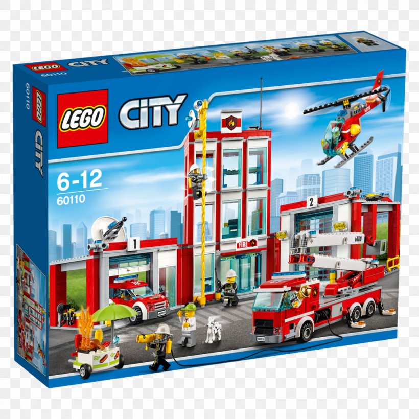 LEGO 60110 City Fire Station Lego City Toy, PNG, 1200x1200px, Lego City, Fire Station, Freight Transport, Lego, Lego 60141 City Police Station Download Free