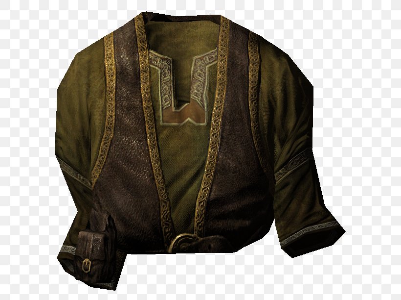 The Elder Scrolls Online Leather Jacket The Elder Scrolls V: Skyrim – Dragonborn Clothing Xbox 360, PNG, 612x612px, Elder Scrolls Online, Clothing, Costume, Elder Scrolls, Elder Scrolls V Skyrim Download Free