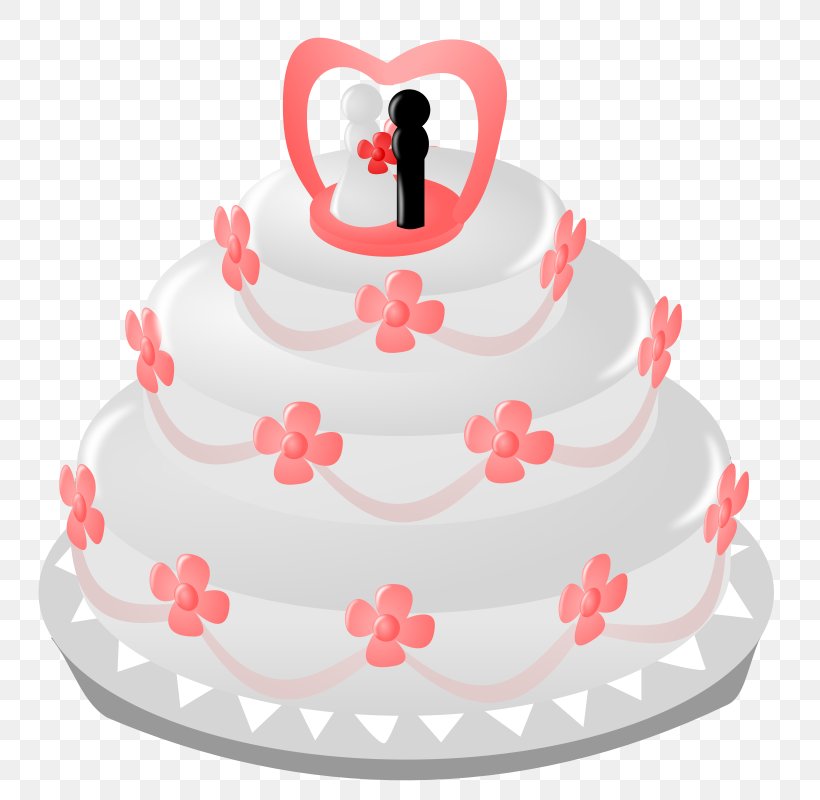 Wedding Cake Wedding Invitation Marriage Clip Art, PNG, 800x800px, Wedding Cake, Birthday Cake, Bride, Buttercream, Cake Download Free