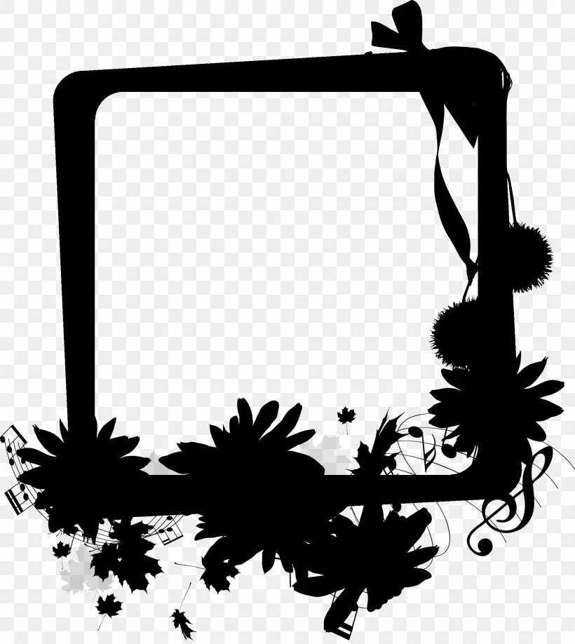 Clip Art Flower Silhouette Line Leaf, PNG, 2026x2270px, Flower, Black M, Blackandwhite, Branching, Flowering Plant Download Free