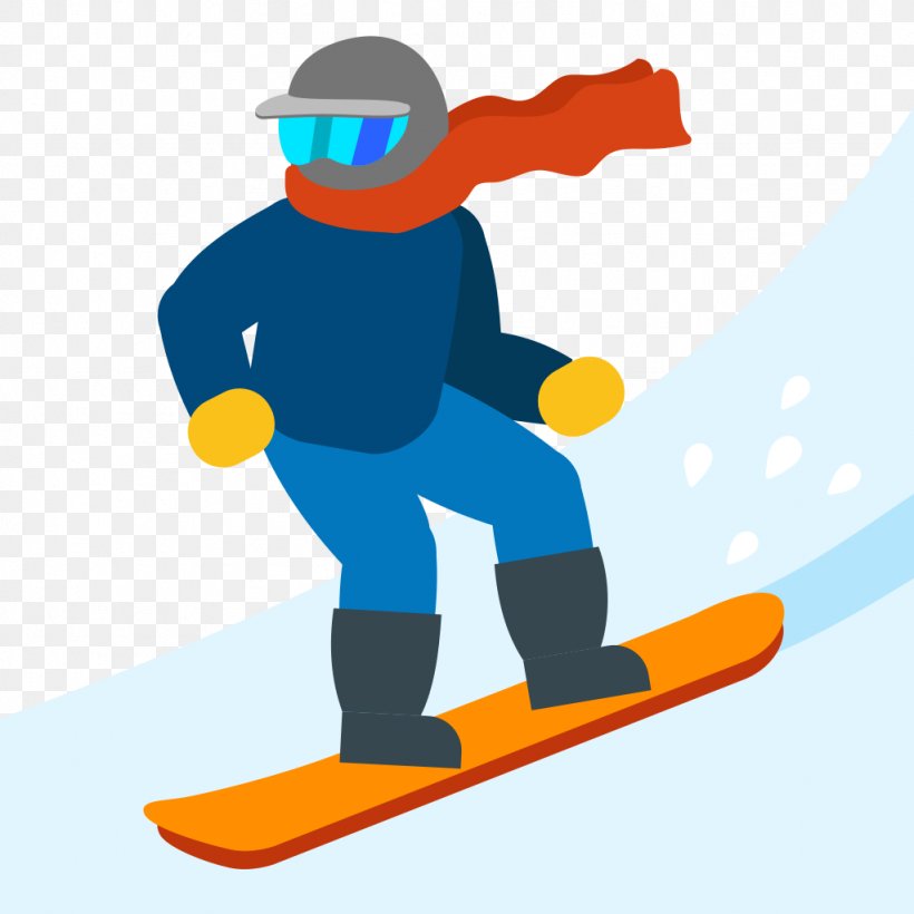 Emoji Snowboarding Skiing Sport Clip Art, PNG, 1024x1024px, Emoji, Android Nougat, Area, Extreme Sport, Google Images Download Free
