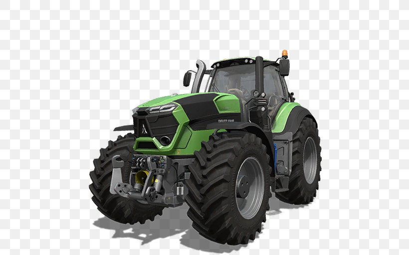 Farming Simulator 17: Platinum Edition Tractor Agriculture Deutz-Fahr, PNG, 512x512px, Tractor, Agricultural Machinery, Agriculture, Automotive Exterior, Automotive Tire Download Free
