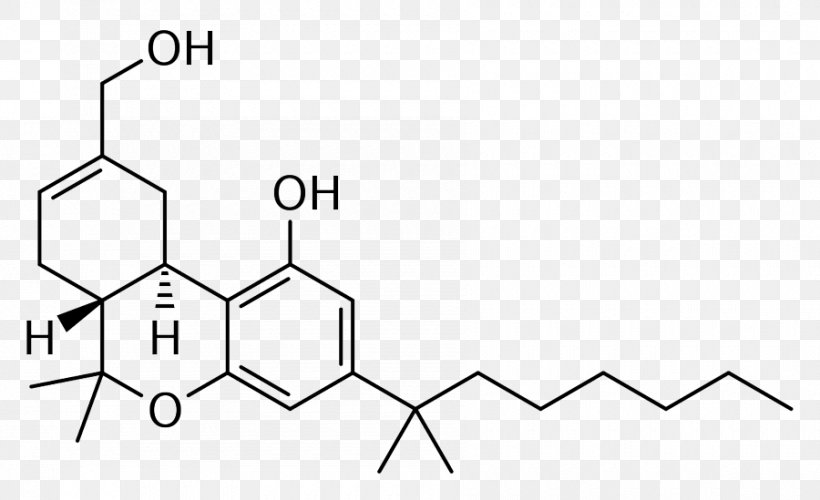 Tetrahydrocannabinol HU-210 Synthetic Cannabinoids Cannabis, PNG, 900x549px, Tetrahydrocannabinol, Anandamide, Area, Black And White, Brand Download Free