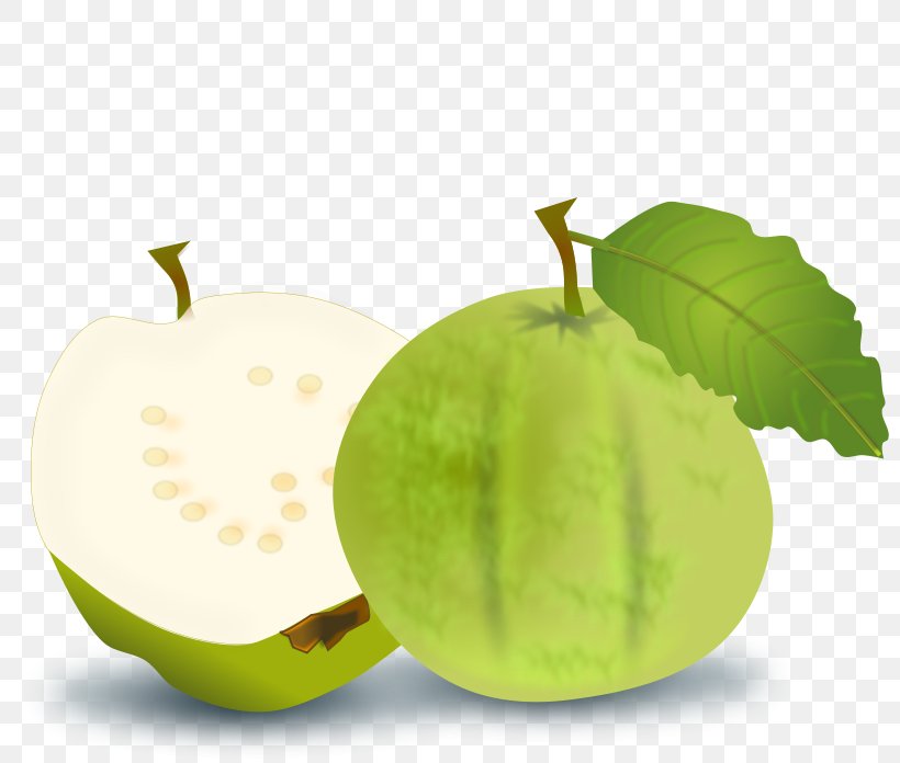 Guava Vegetarian Cuisine Fruit Clip Art, PNG, 800x696px, Guava, Apple, Common Guava, Diet Food, Food Download Free