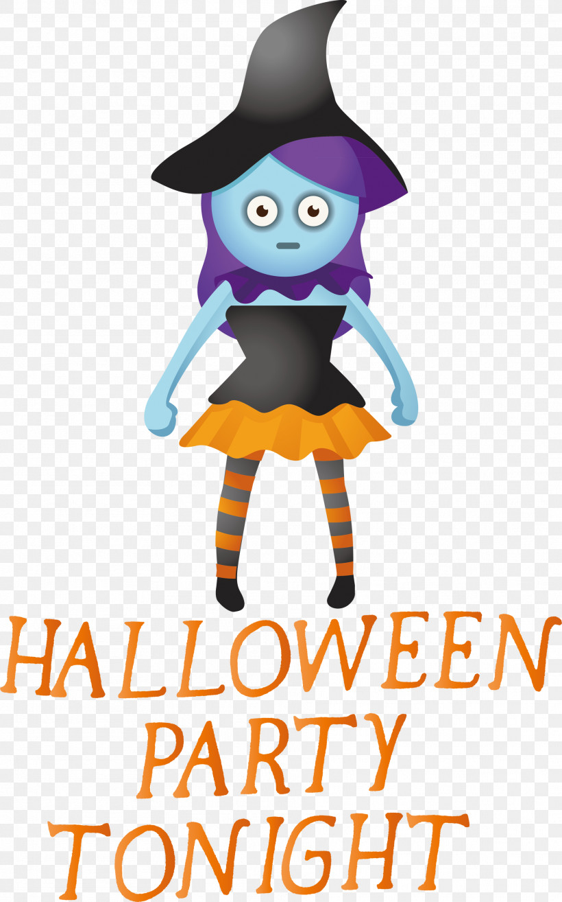 Halloween Halloween Party Tonight, PNG, 1872x3000px, Halloween, Cartoon, Character, Geometry, Line Download Free