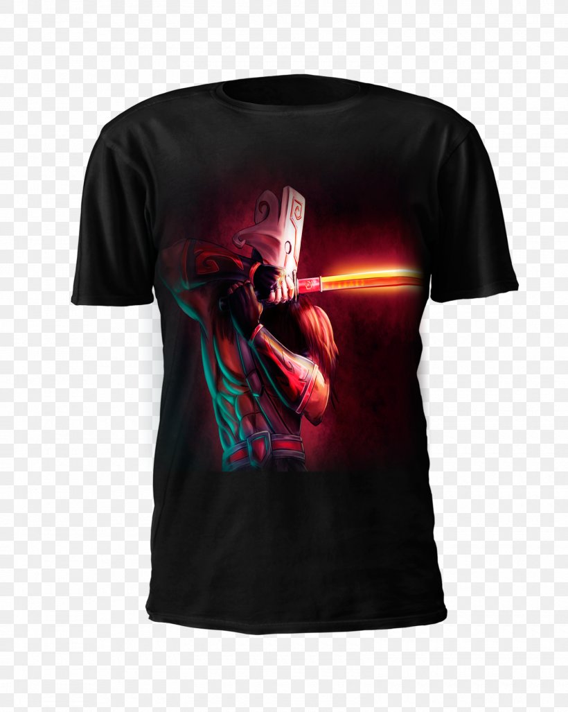 T-shirt Juggernaut Dota 2 Shoulder Cotton, PNG, 1600x2005px, Tshirt, Active Shirt, Black, Cotton, Dota 2 Download Free