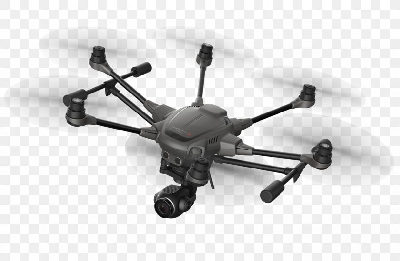 Yuneec International Typhoon H Unmanned Aerial Vehicle Aircraft Mavic Pro, PNG, 1283x839px, 3d Robotics, Yuneec International Typhoon H, Aircraft, Airplane, Black And White Download Free
