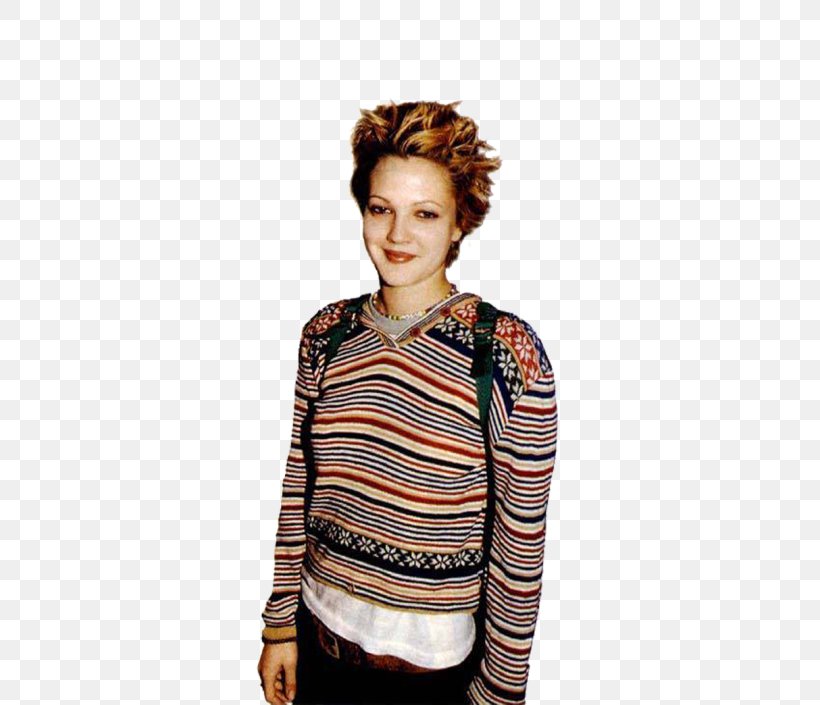 Drew Barrymore T-shirt Boys On The Side Clothing Sleeve, PNG, 500x705px, Drew Barrymore, Blouse, Boys On The Side, Brown, Clothing Download Free