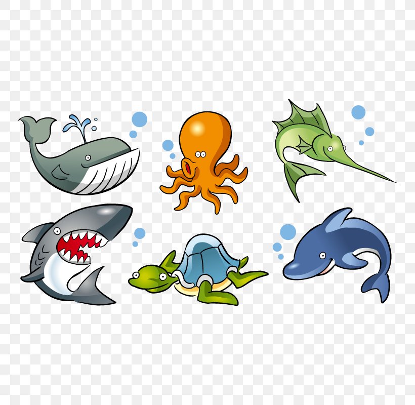 Deep Sea Creature Aquatic Animal Ocean Marine Life, PNG, 800x800px, Deep Sea Creature, Amphibian, Animal, Animal Figure, Aquatic Animal Download Free