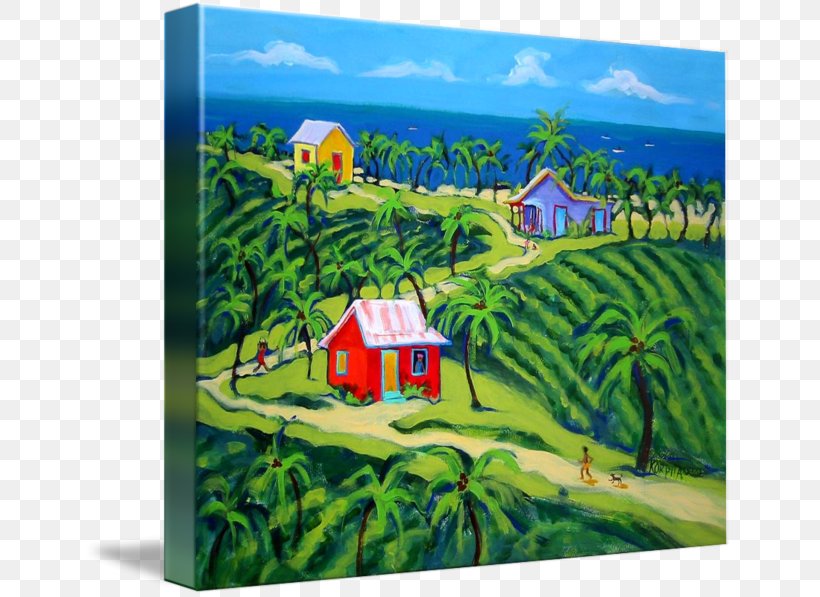 Painting Acrylic Paint Caribbean Art House, PNG, 650x597px, Painting, Acrylic Paint, Art, Artist, Artwork Download Free