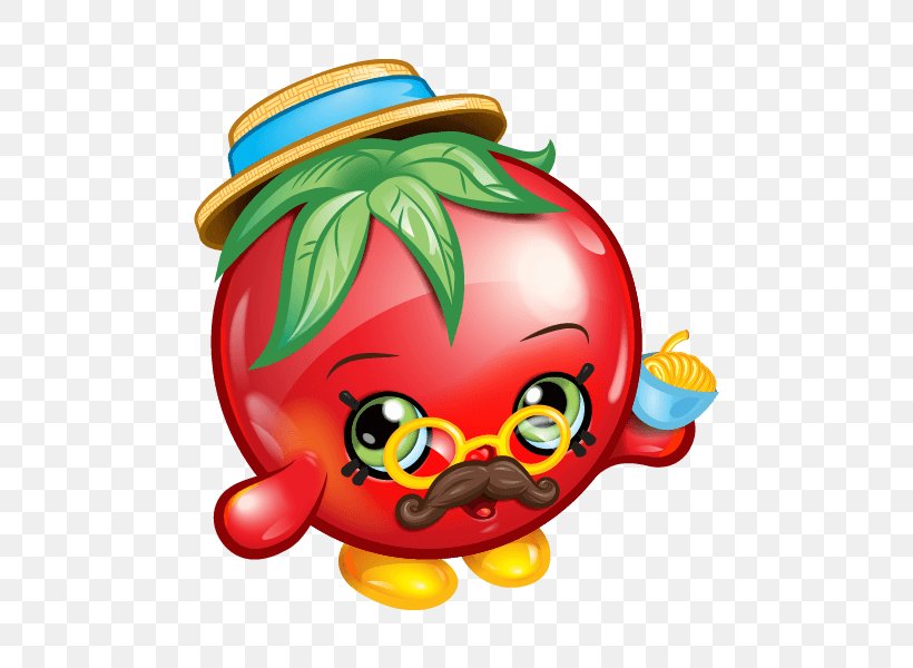Shopkins Roma Tomato Pizza Pretzel, PNG, 600x600px, Shopkins, Cake, Drawing, Fictional Character, Food Download Free