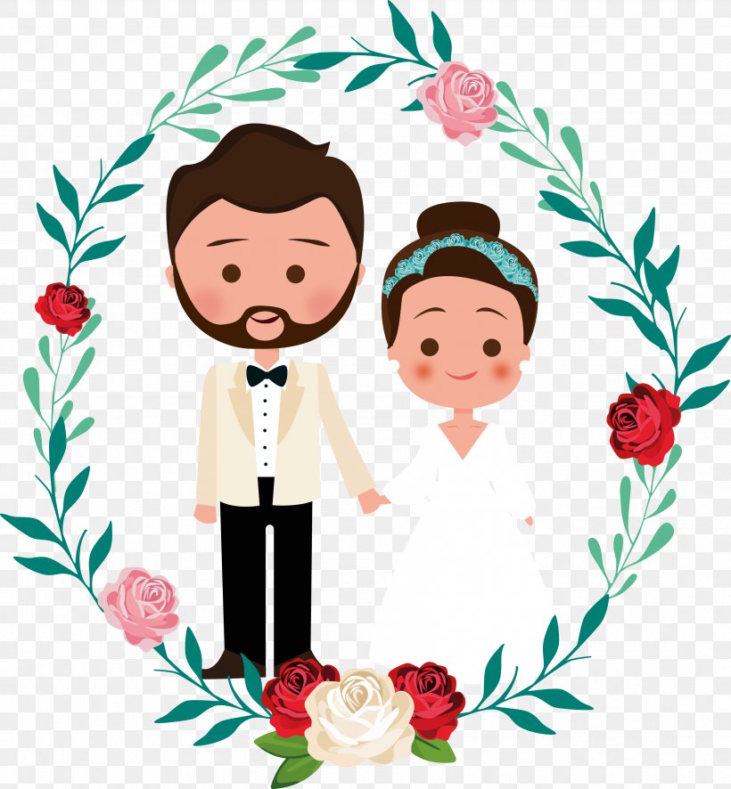 Wedding Floral Design Marriage Engagement, PNG, 3389x3665px, Wedding, Anniversary, Art, Boy, Bride Download Free