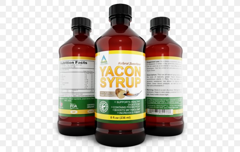 Yacón Syrup Bottle Maca, PNG, 520x520px, Syrup, Bottle, Dietary Supplement, Food, Liquid Download Free