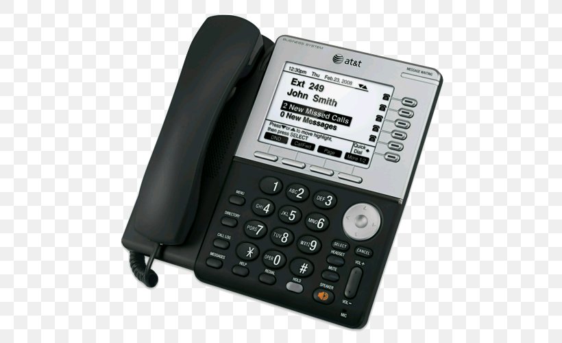 AT&T Syn248 SB35031 IP Phone Wireless Desktop Wall Mountable Business Telephone System AT&T Syn248 SB35025, PNG, 500x500px, Telephone, Answering Machine, Att, Att Synj Sb67138, Business Telephone System Download Free