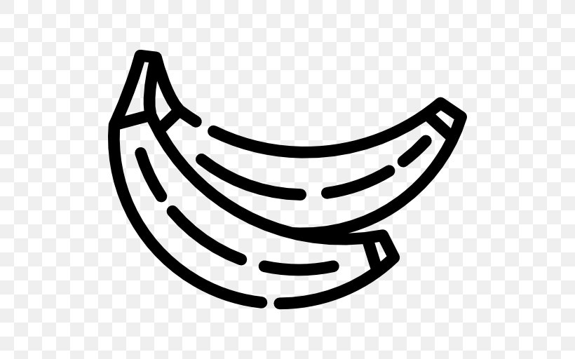 Banana Fruit Food Clip Art, PNG, 512x512px, Banana, Apple, Berry, Black And White, Food Download Free