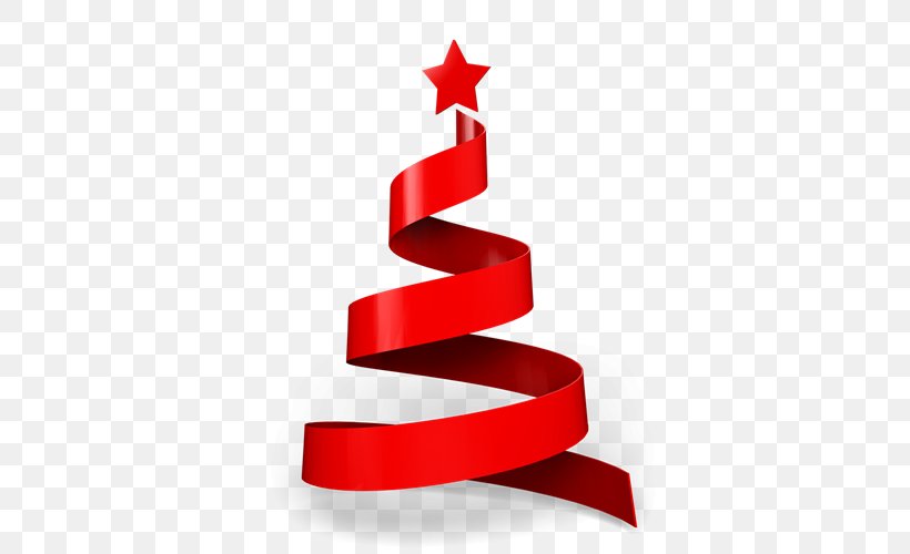 Christmas Tree Ribbon Clip Art, PNG, 500x500px, Christmas, Christmas Tree, Fir, Gift, Holiday Download Free