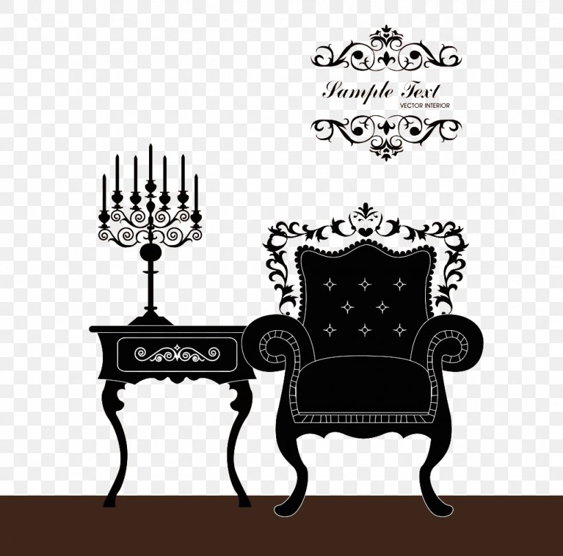 Table Furniture Poster, PNG, 1024x1012px, Table, Black, Black And White, Chair, Couch Download Free