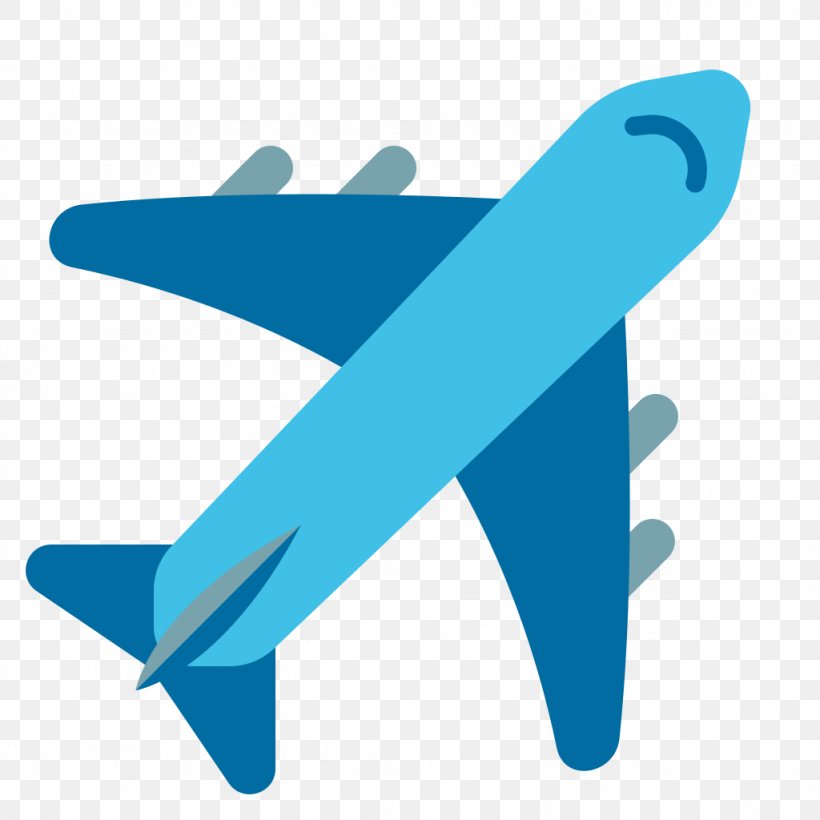 Airplane Emojipedia Travel Noto Fonts, PNG, 1024x1024px, Airplane, Air Travel, Aircraft, Aqua, Azure Download Free
