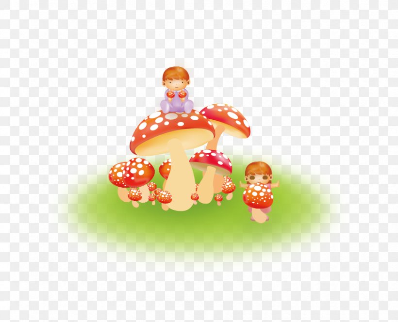 Cartoon Child Mushroom Illustration, PNG, 872x707px, Watercolor, Cartoon, Flower, Frame, Heart Download Free