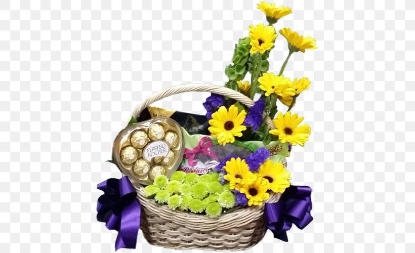 Floral Design Food Gift Baskets Cut Flowers Flower Bouquet, PNG, 500x500px, Floral Design, Basket, Cut Flowers, Floristry, Flower Download Free