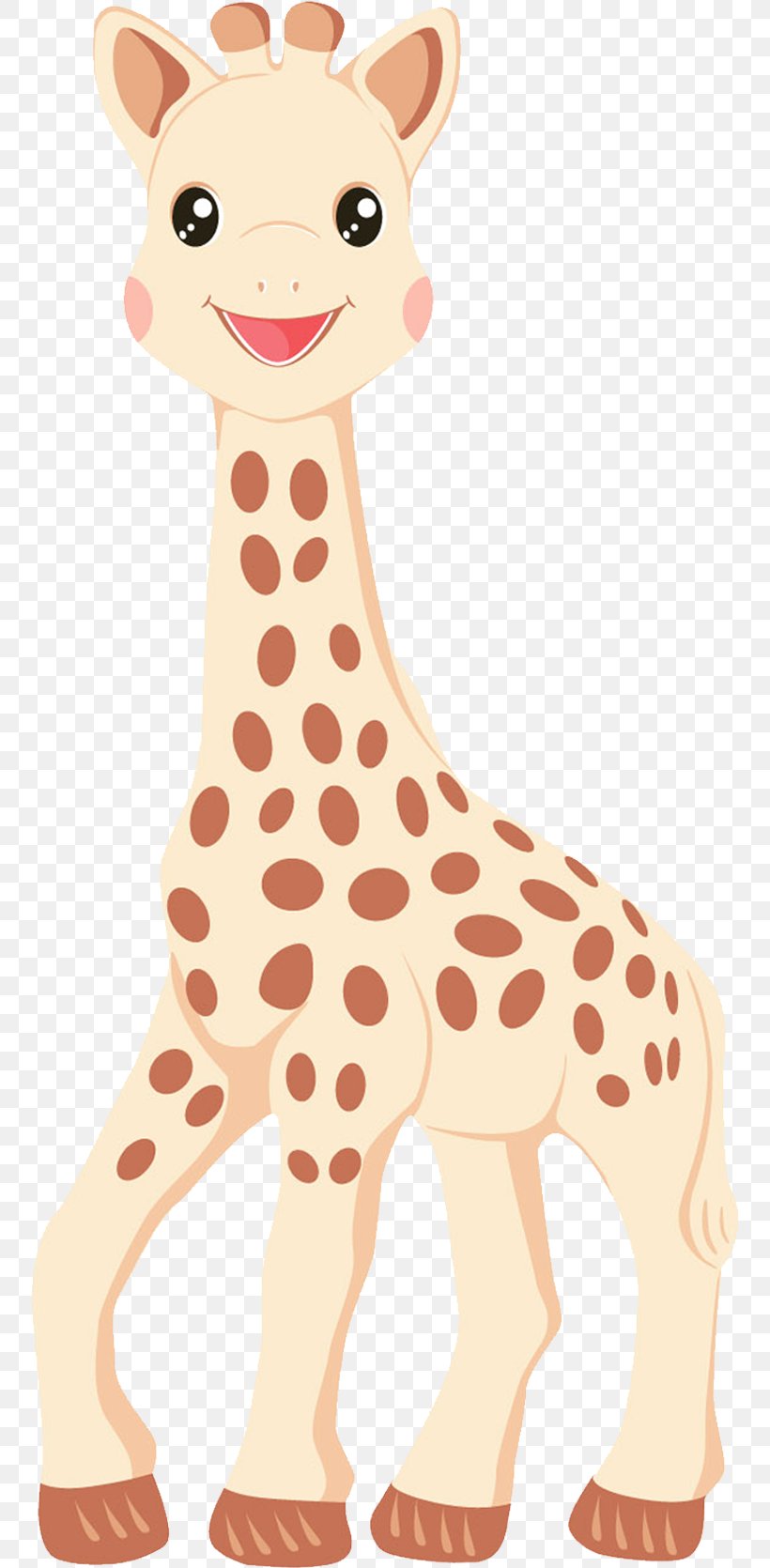 Northern Giraffe Sophie The Giraffe Let's Get Counting! Infant Teether, PNG, 754x1670px, Northern Giraffe, Animal Figure, Book, Carnivoran, Child Download Free