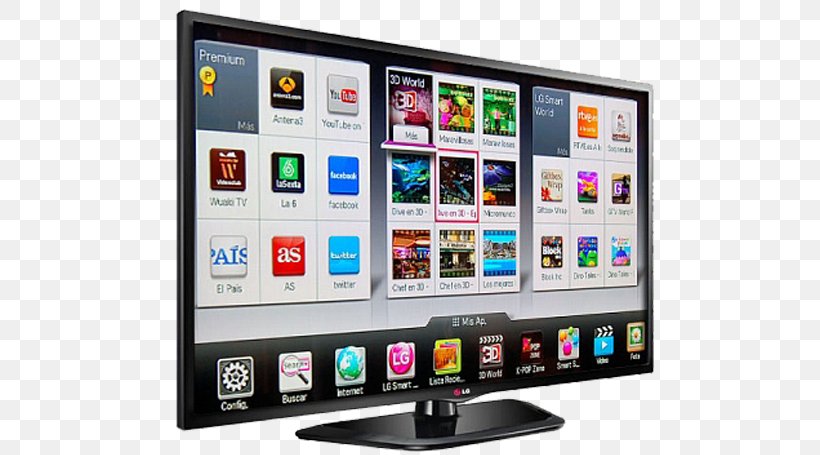 Smart TV LED-backlit LCD Television Set LG Electronics, PNG, 600x455px, Smart Tv, Computer Monitor, Desktop Computer, Display Advertising, Display Device Download Free