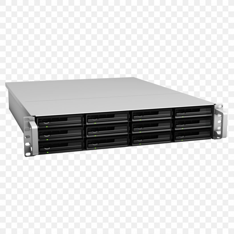 Synology NAS Network Storage Systems Synology Inc. Data Storage Synology 12 Bay NAS RackStation RS18017xs+, PNG, 1280x1280px, 10 Gigabit Ethernet, 19inch Rack, Synology Nas, Computer Servers, Data Storage Download Free