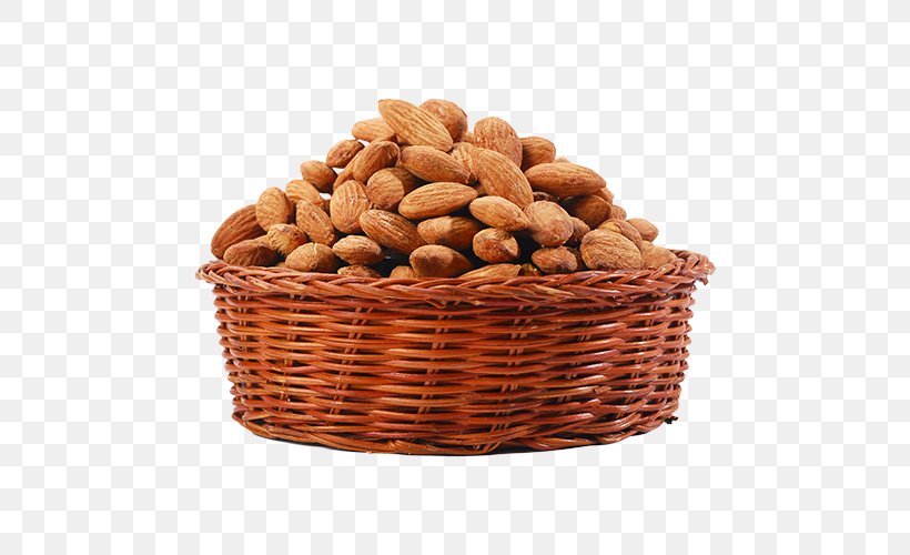 Mixed Nuts Almond Dried Fruit Walnut, PNG, 500x500px, Nut, Almond, Basket, Commodity, Dried Fruit Download Free